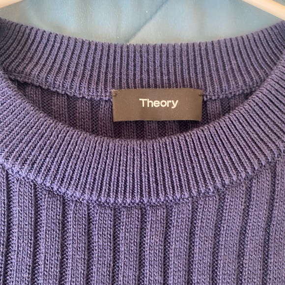 Theory ribbed crew neck sweater - Picture 7 of 12